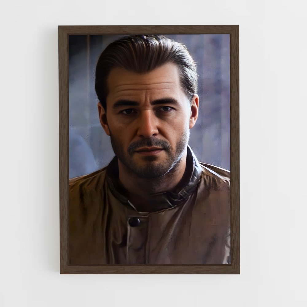 Poster L'Homme au Vêtement Brun – affiche Call of Duty (vue 5)